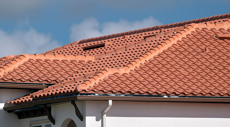 A Clay Tile Roof