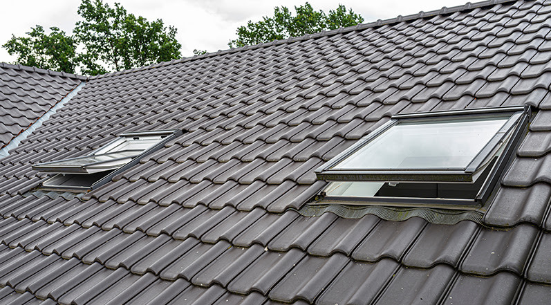 A Dark Roof Color