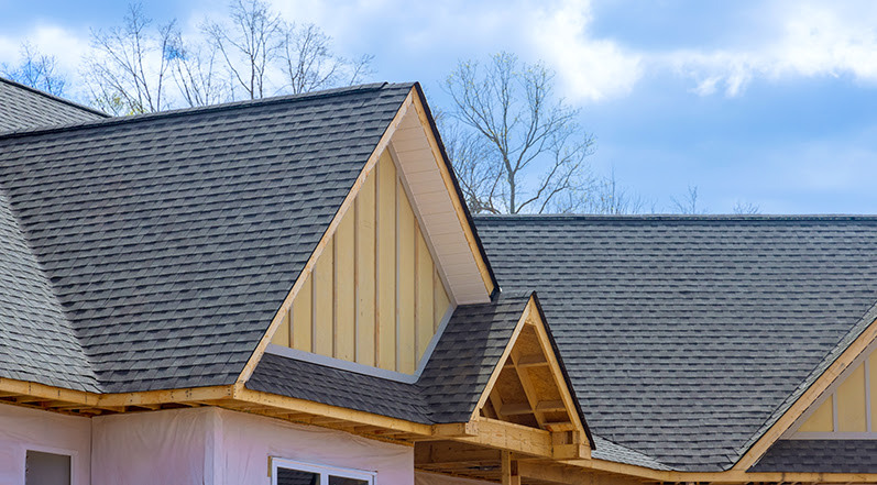 A Gray Asphalt Shingle Roof