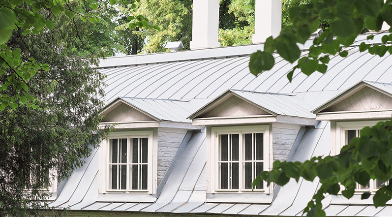 A Light-Colored Roof
