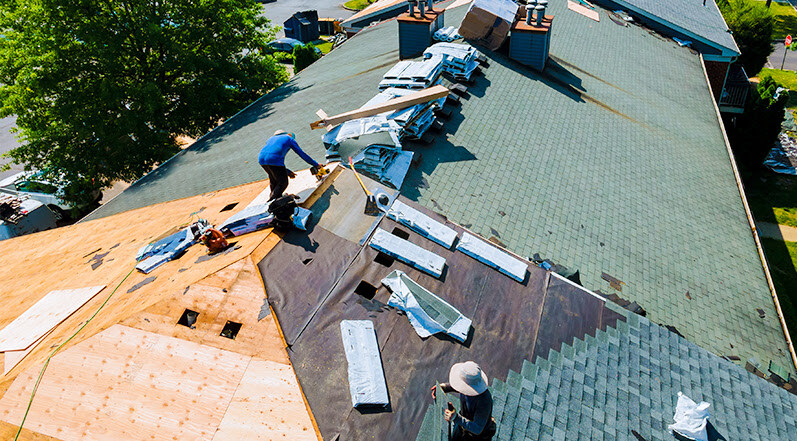 A Major Roof Repair Project