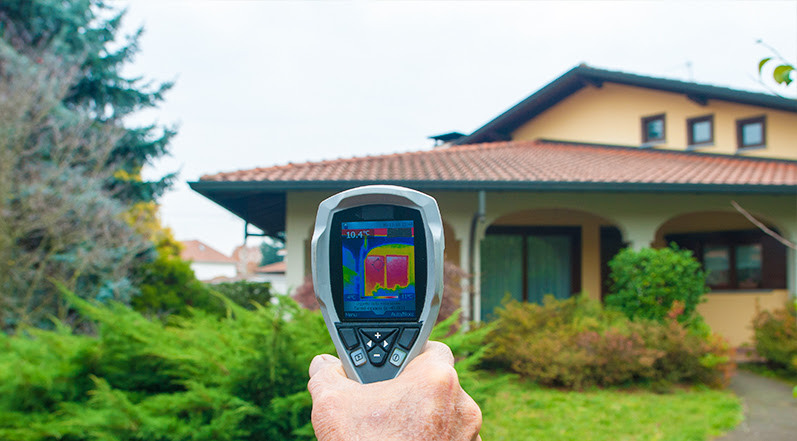 A Person Using a Heat Camera