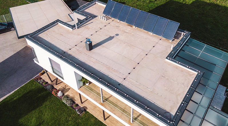 A Protected Flat Roof