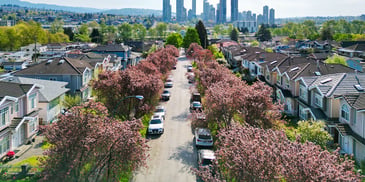 A Residential Street in Atlanta Georgia