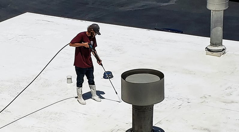A Roof Cleaning Service