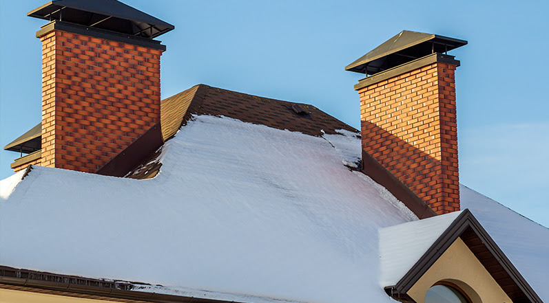 A Roof Covered in Snow-2