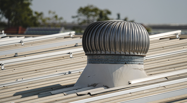 hot air vent fan