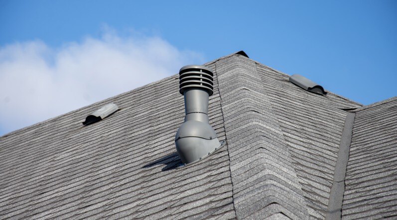 A Roof Ventilation Pipe