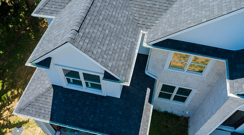 A Roof With Asphalt Shingles-2