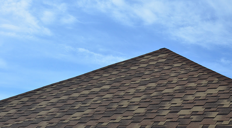 A Roof With Synthetic Shingles