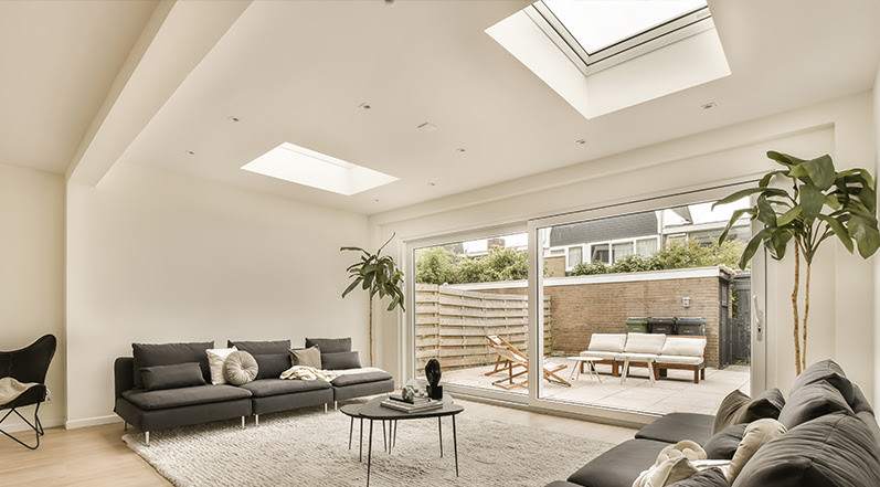 A Room With Skylights