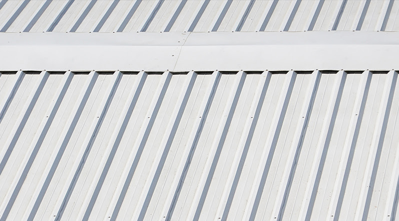 A Silicone-Coated Metal Roof