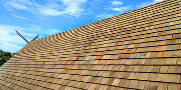 A Synthetic Cedar Shake Roof