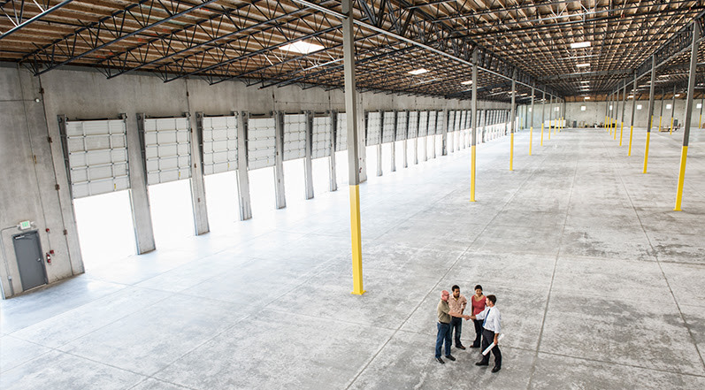 A Warehouse With a New Roof