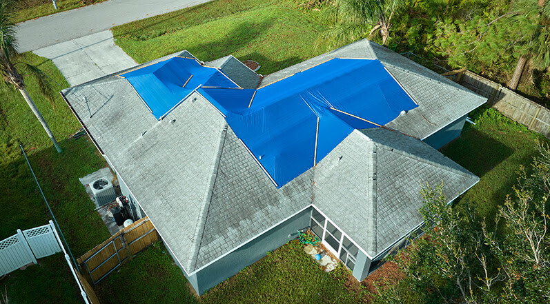 A Water-Damaged Roof