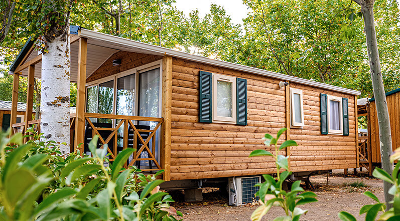 A Well-Maintained Mobile Home