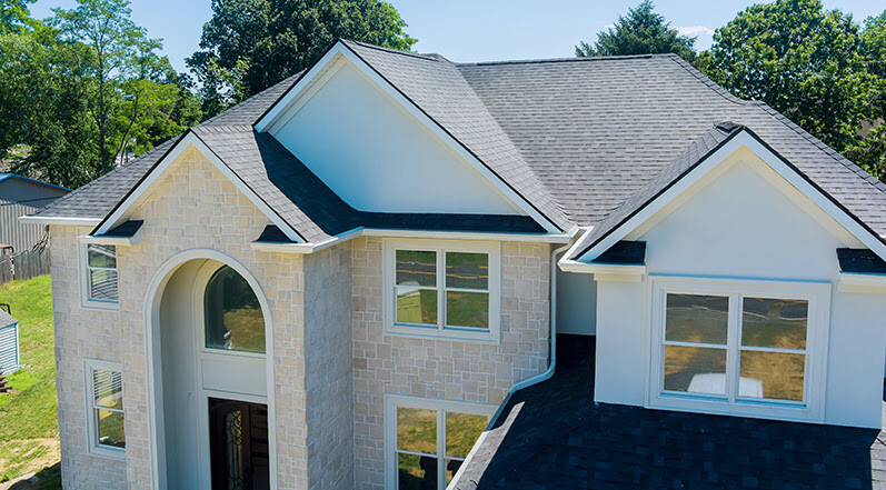 A Well-Maintained Residential Roof