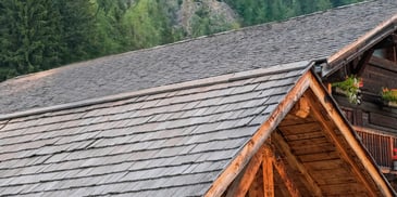 A Wood Shake Roof