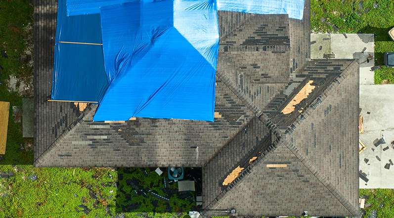 Broken and Loose Roof Tiles