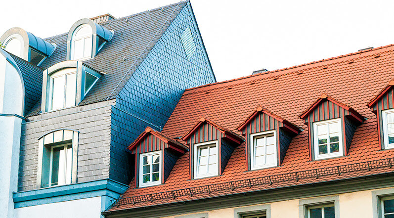 Buildings With Dormer Windows