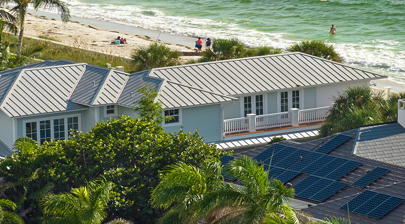 Coastal Home Aluminum Roofing