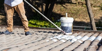 Coating an Old Roof