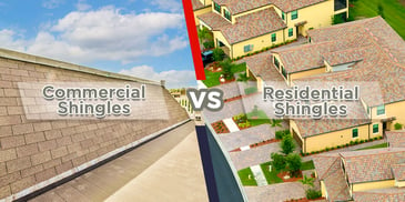 Commercial vs Residential Shingles Are They Stronger