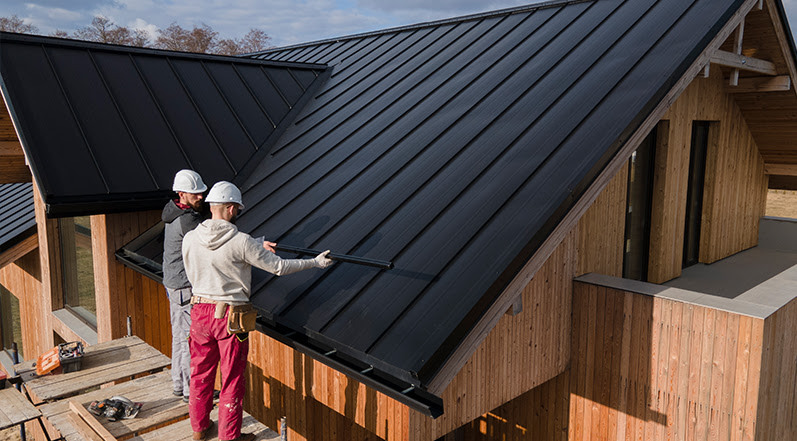 Fire-Resistant Roof Installation