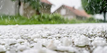 Hail on the Ground