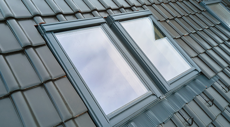 Installed Roof Skylights