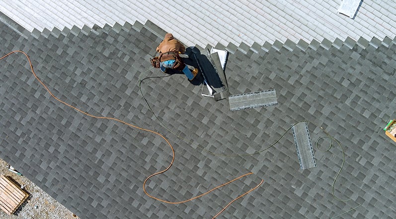 Installing Replacement Shingles