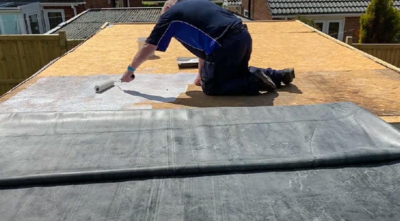 Installing an EPDM Roof