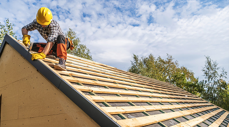 Metal Roof Underlayment Installation