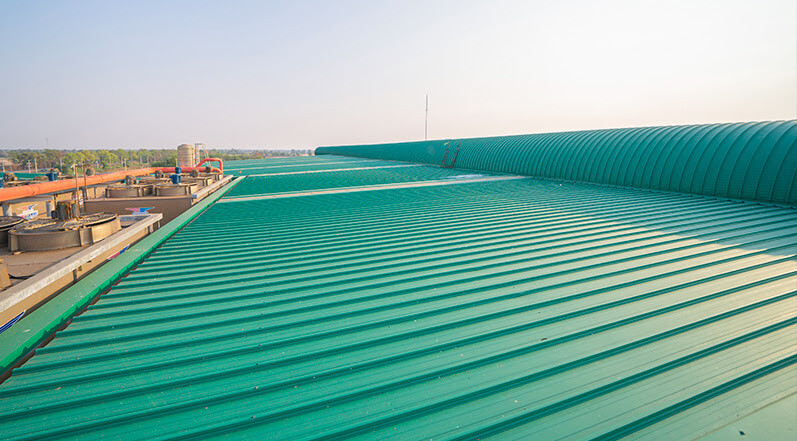 Metal Warehouse Roofing