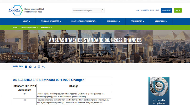 New Developments In ASHRAE Standards