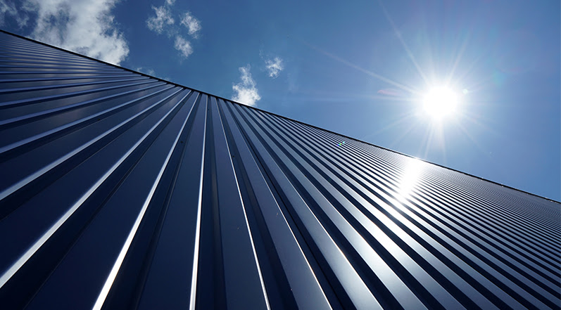 Reflective Metal Roofing