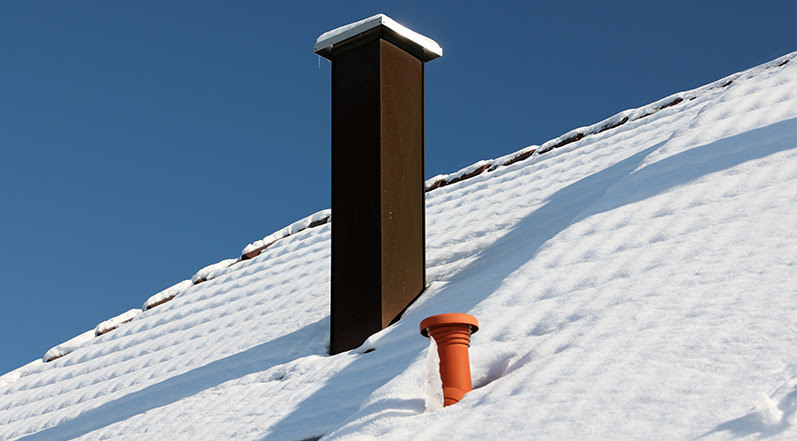 Snow on a Roof-2