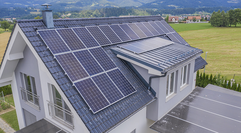 Solar Panels Installed at a Good Angle