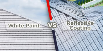 White Paint vs. Reflective Coating