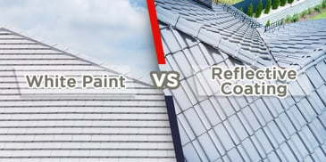 White Paint vs. Reflective Coating