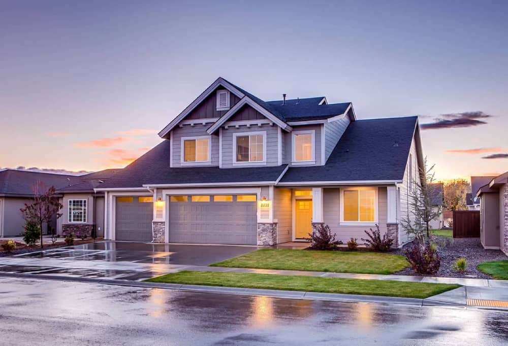 Front View of House From Street